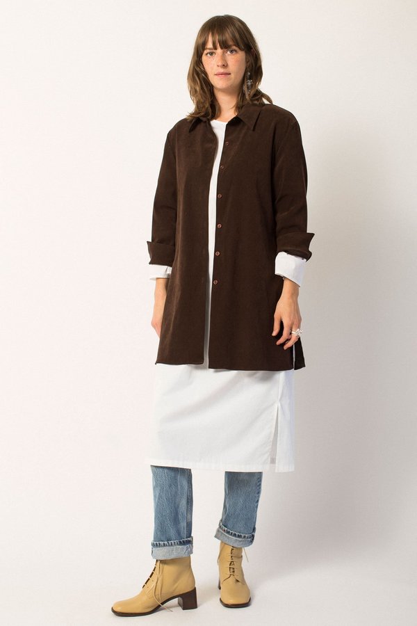 Preservation Vintage Button-up - brown Preservation Vintage Button-up - brown