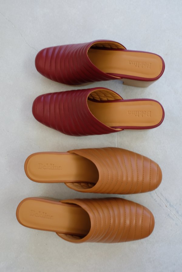 Beklina Ribbed Clog - Blood Beklina Ribbed Clog - Blood