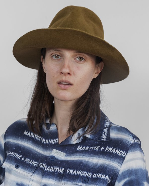 Clyde Short Brim Pinch Hat Clyde Short Brim Pinch Hat
