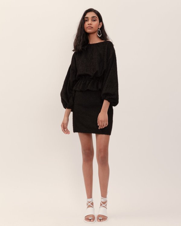 BEFORE MARCH Shosanna Blouse - Black Fringe BEFORE MARCH Shosanna Blouse - Black Fringe