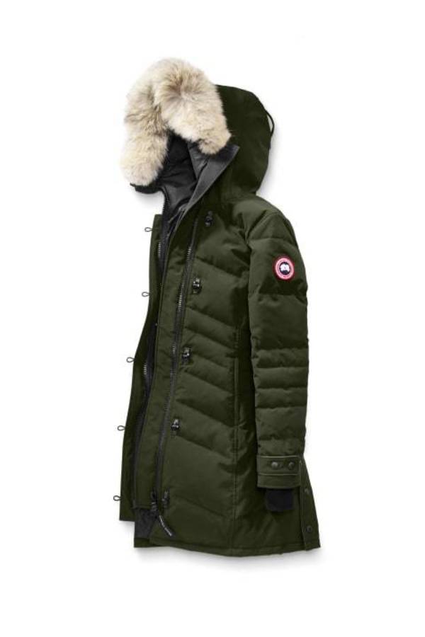 Canada Goose Lorette Parka Military Green Garmentory