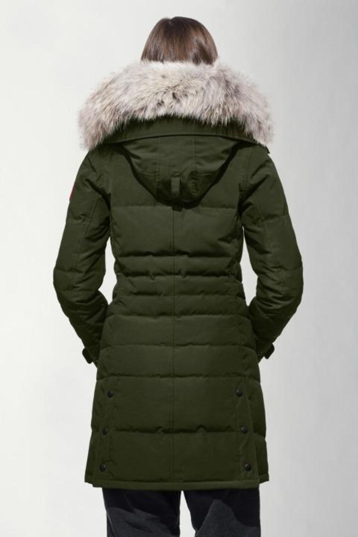 Canada Goose Lorette Parka Military Green Garmentory