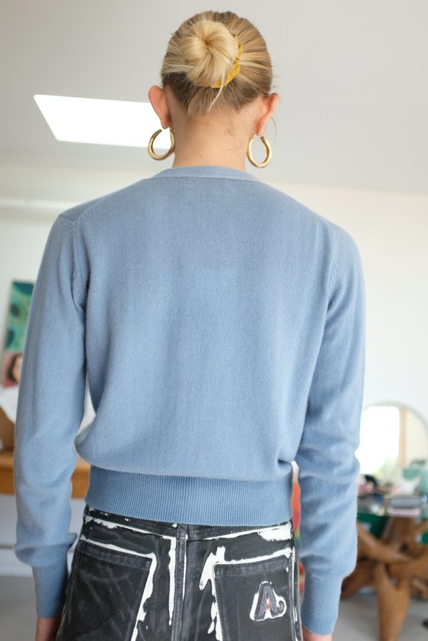 Beklina Cashmere Cardigan - Denim Beklina Cashmere Cardigan - Denim