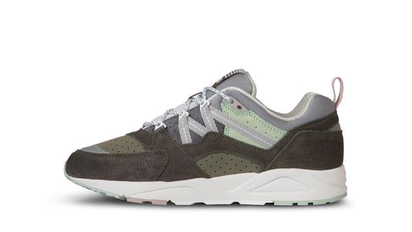 Karhu Fusion 2.0 Sneakers – Forest Green/Aqua Gray Karhu Fusion 2.0 Sneakers – Forest Green/Aqua Gray