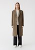 Hope Area Coat - Beige Herringbone - Thumbnail 1