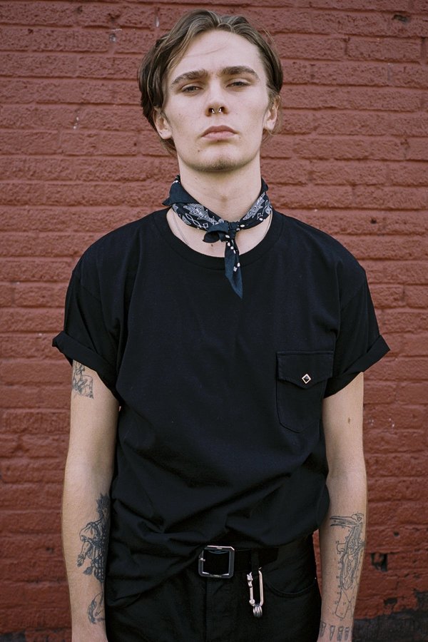 The Letters Western Snap Pocket T-Shirt