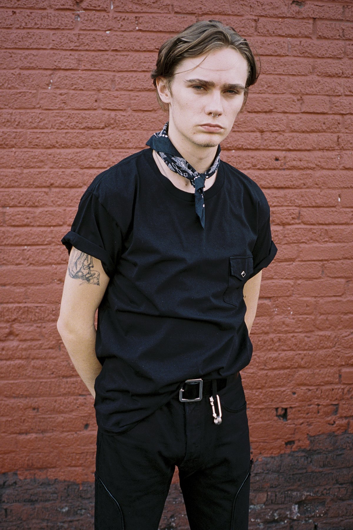 The Letters Western Snap Pocket T-Shirt - Image 3 of 4