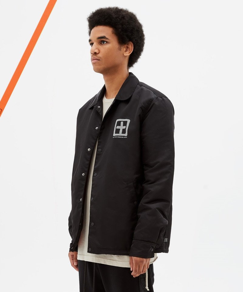 Ksubi Sign Of The Times Coach Jacket - Black | Garmentory 