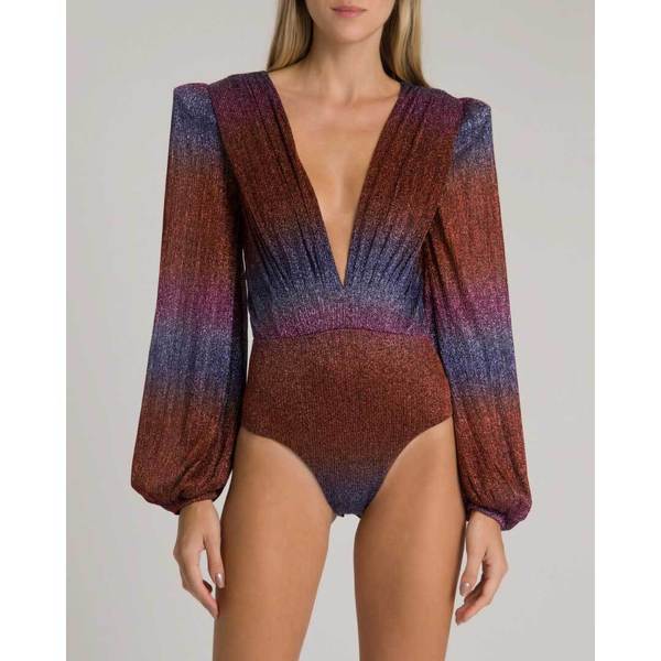lurex bodysuit