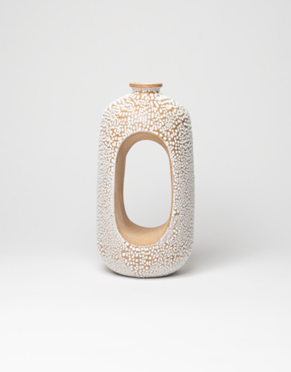 Natan Moss ceramics Ceramic Hollow Vase Natan Moss ceramics Ceramic Hollow Vase