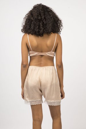 Botanica Workshop Cupro Vegan Silk Billie Midi Shorts - Rosato Botanica Workshop Cupro Vegan Silk Billie Midi Shorts - Rosato