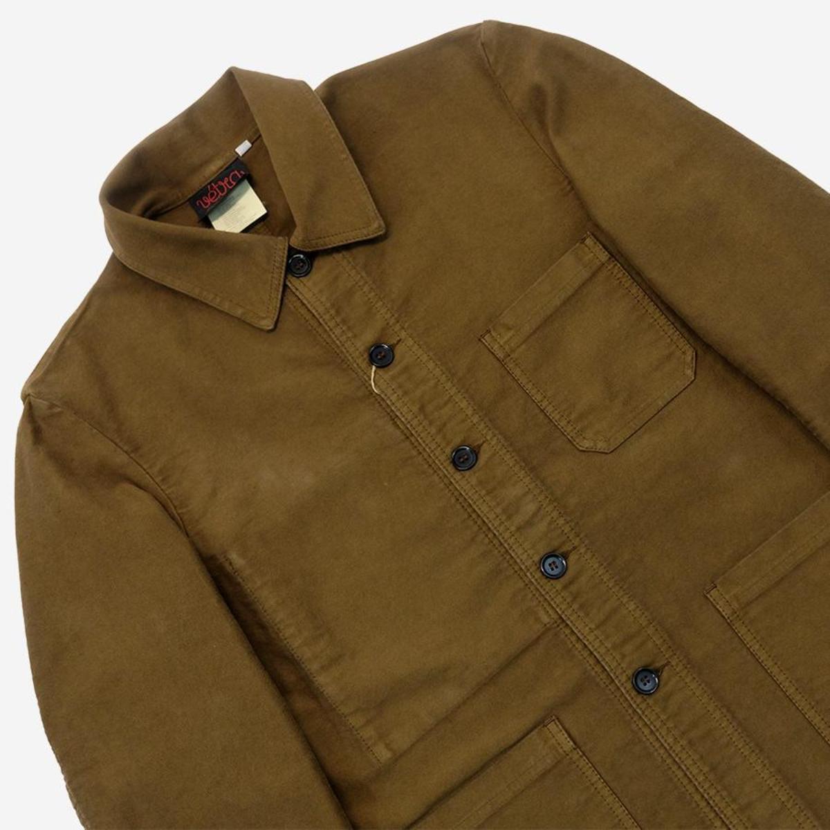Vetra Workwear Chore Jacket Camel Moleskin Garmentory
