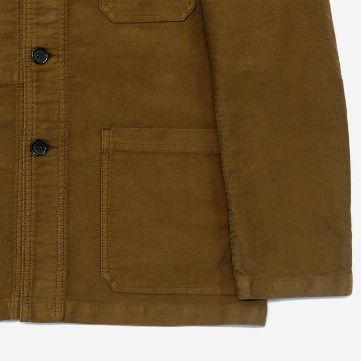 Vetra Workwear Chore Jacket Camel Moleskin Garmentory