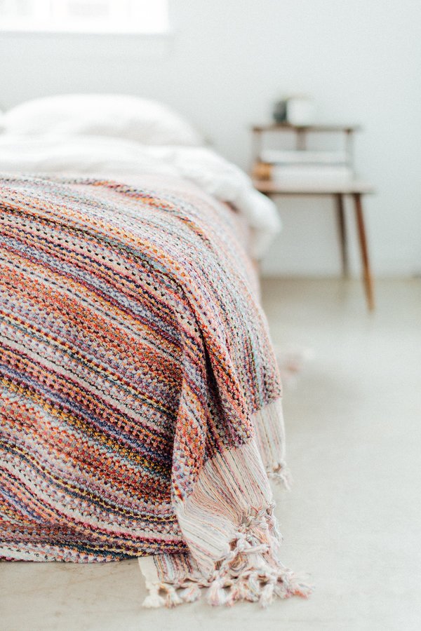 Weft End Thick Loop Blanket Garmentory