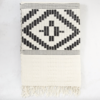 Bole Road Textiles Bole Road Textile Abren Throw - Black/Onyx - Thumbnail 1