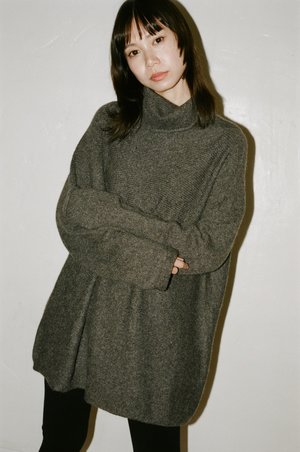 Lauren Manoogian Horizontal Cowlneck Lauren Manoogian Horizontal Cowlneck