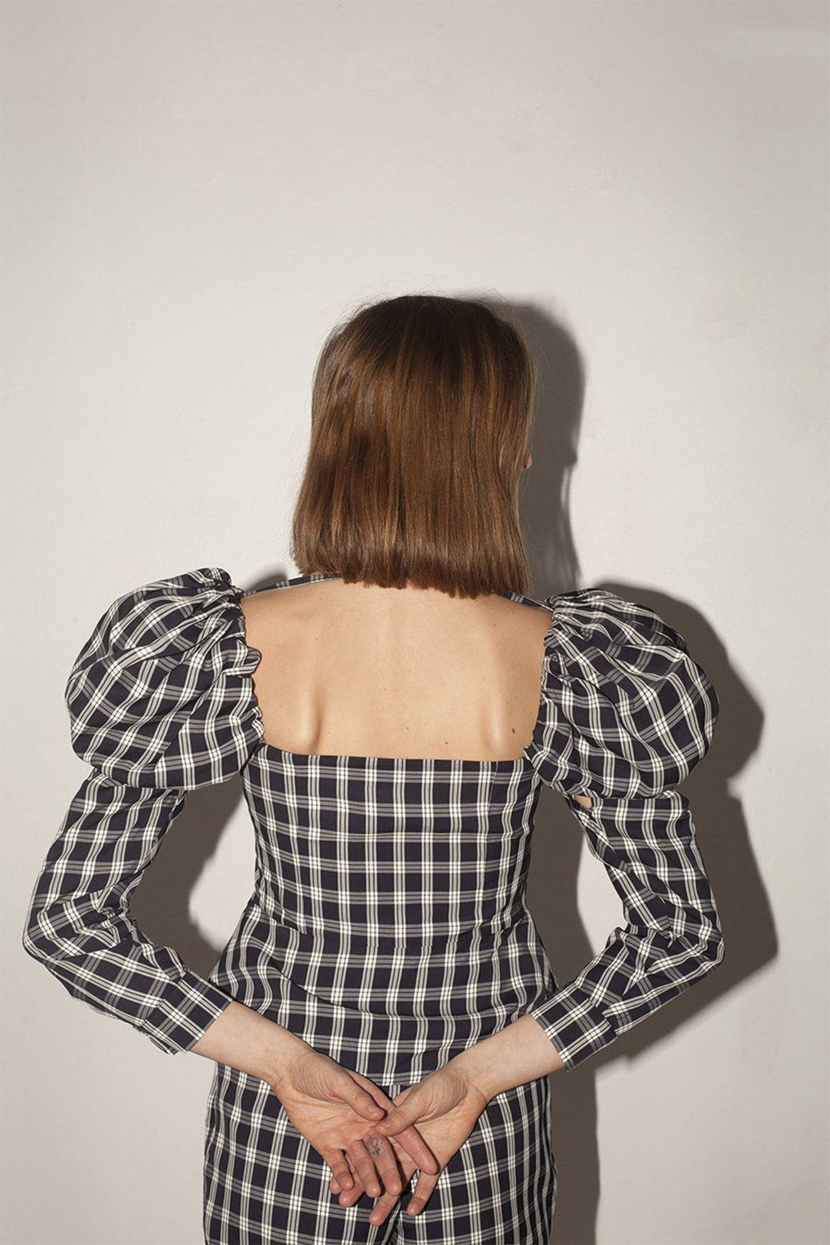 Mr. Larkin Penelope Top - Plaid - Image 3 of 3