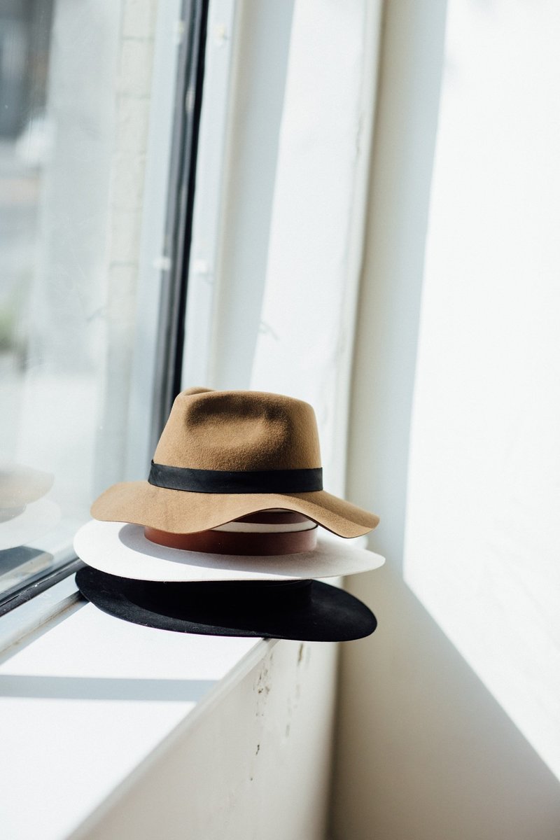 Janessa Leone Frankie Hat - Off White | Garmentory display picture 1
