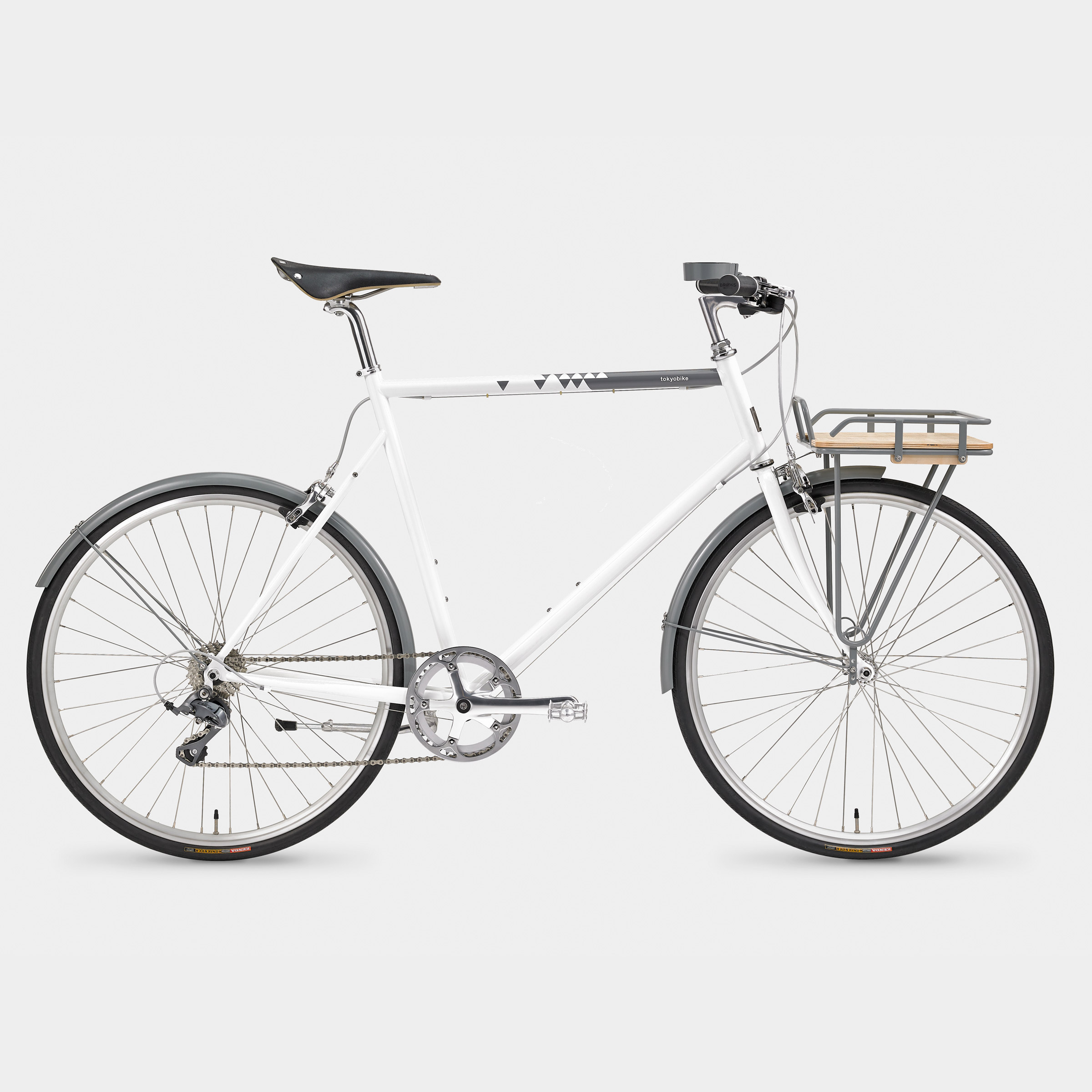Tokyobike X Fulcrum Coffee Classic Sport Bicycle White Garmentory
