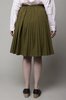 A Punto B Pleated Skirt - Grass Green - Thumbnail 4