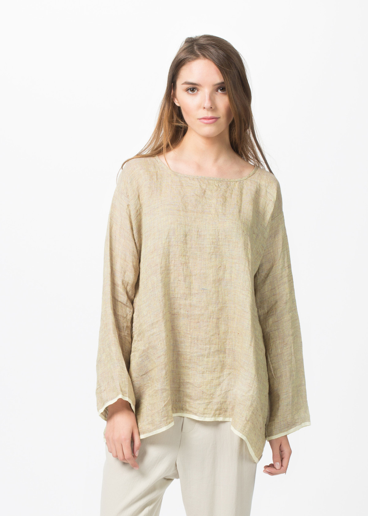 トップス dosa tunisian top w/hand stitching Dosa Tunisian Top | Garmentory