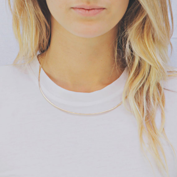 Hart + Stone Shoreline Necklace-Gold Hart + Stone Shoreline Necklace-Gold