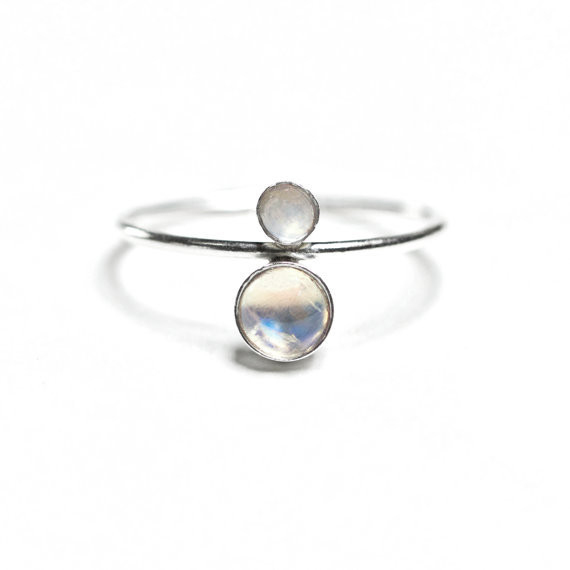 Hart + Stone Terra Lacuna Moonstone Ring Hart + Stone Terra Lacuna Moonstone Ring