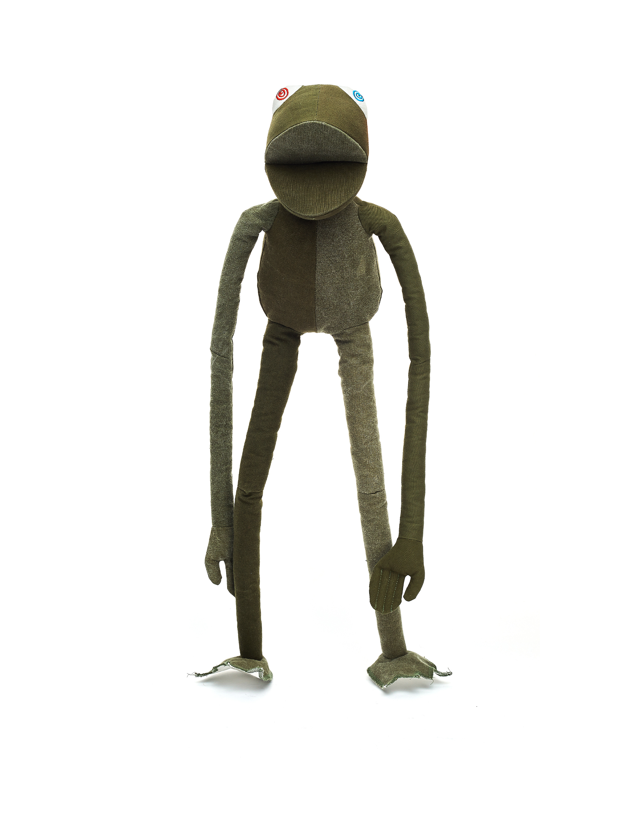 Readymade Vintage Cotton Frog Man Toy | Garmentory