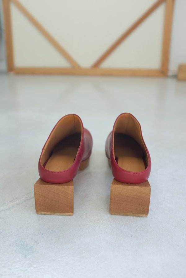 Beklina Matisse Platform Mules - Blood Beklina Matisse Platform Mules - Blood
