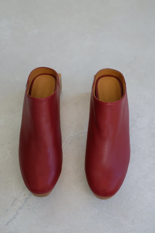 Beklina Matisse Platform Mules - Blood Beklina Matisse Platform Mules - Blood