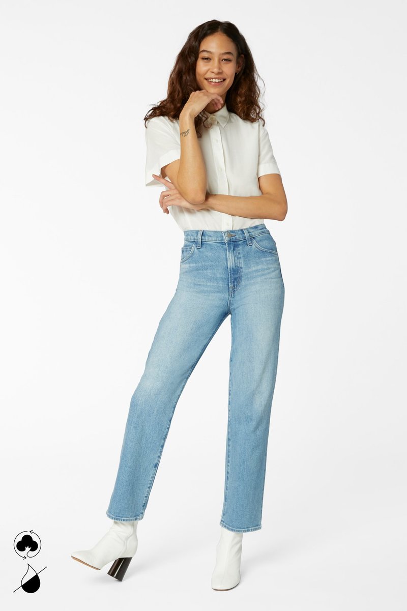 J Brand Jules High Rise Straight Marcella