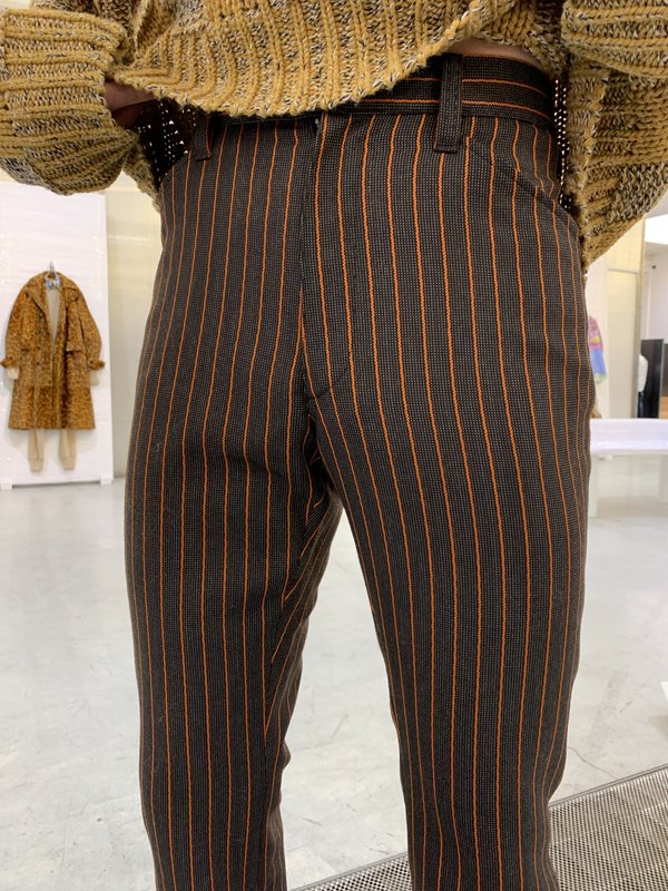 Marni Flared Striped Trouser Marni Flared Striped Trouser