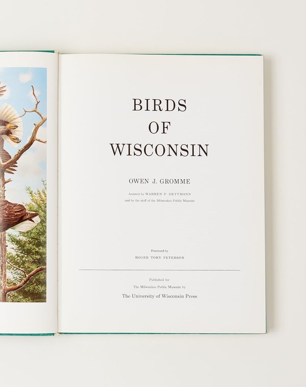 Vintage Birds of Wisconsin BOOK Vintage Birds of Wisconsin BOOK