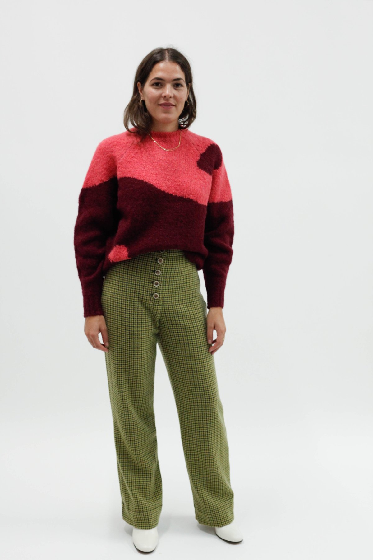 Paloma Wool Yin Yang Sweater - Red/Pink | Garmentory