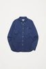 A Kind Of Guise Permanents Button Down Shirt - Washed Denim - Thumbnail 2