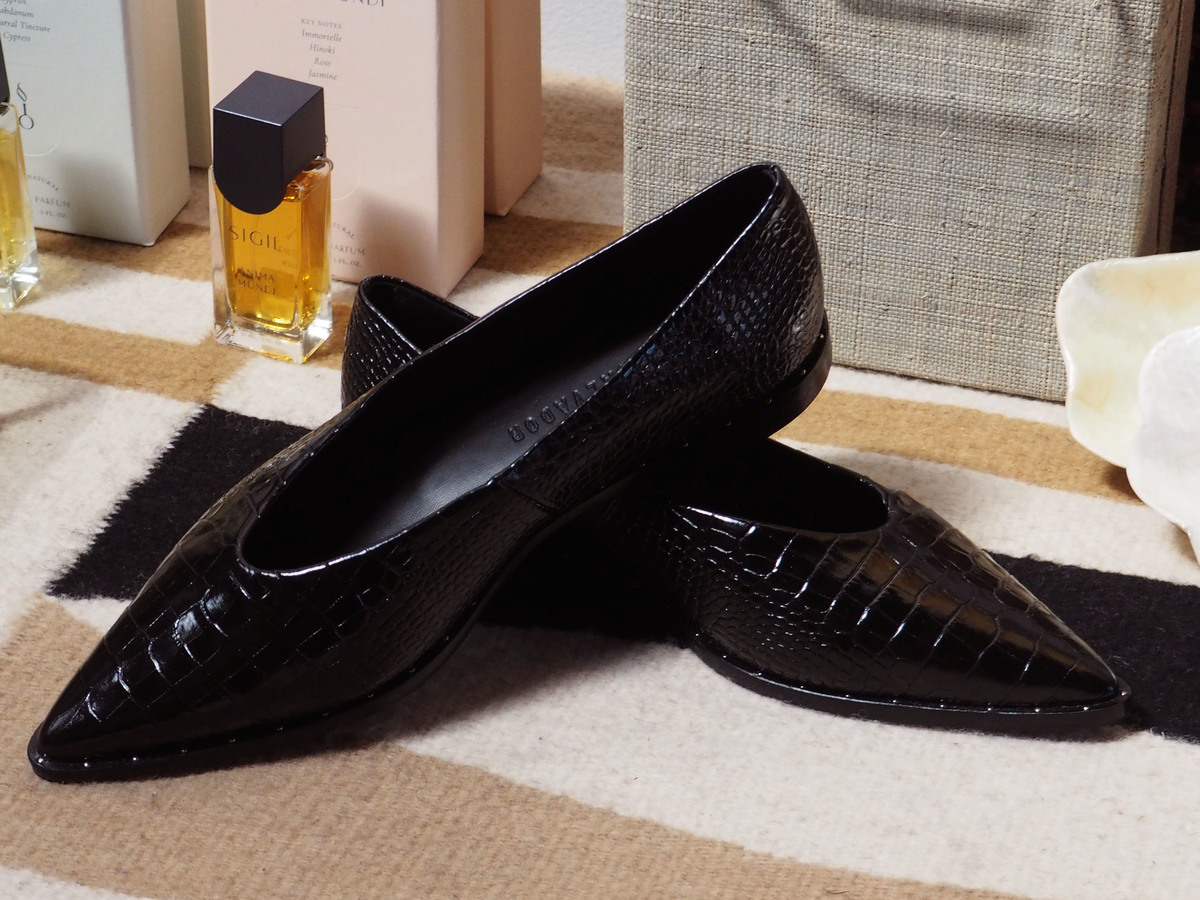 Lisa Flat BLACK Garmentory
