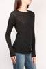 GOLDIE Long Sleeve Classic Crew Tee - Black  - Thumbnail 2