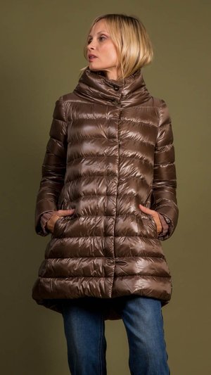 herno funnel neck puffer jacket