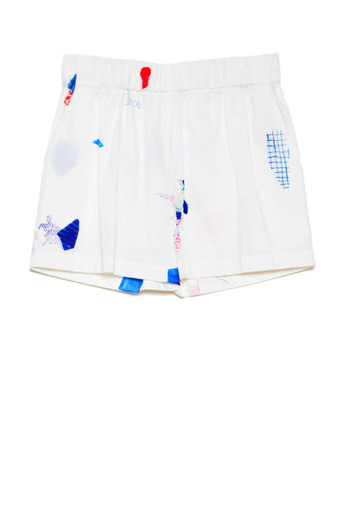 Venice Shorts - Mending Print Venice Shorts - Mending Print
