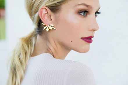 Anita K. Roots + Wing Front Back Single Earring Anita K. Roots + Wing Front Back Single Earring