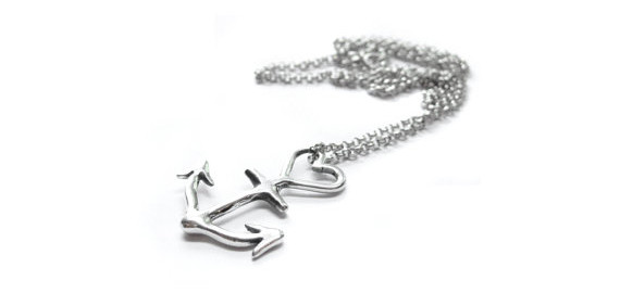Elaine Ho - Anchor Heart necklace Elaine Ho - Anchor Heart necklace