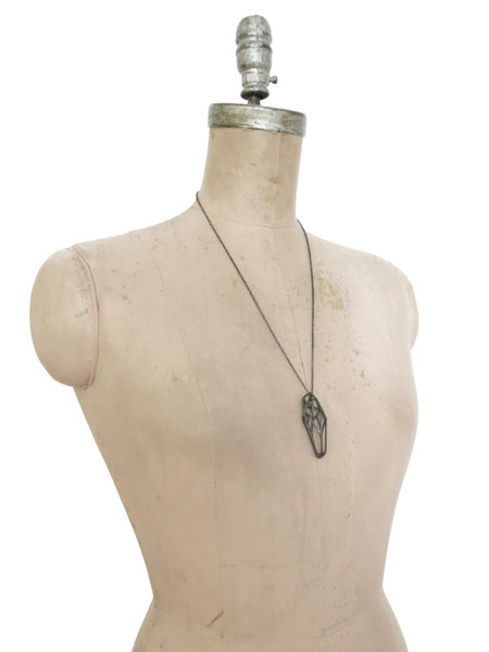 Elaine Ho - Dark Crystal Shard Necklace Elaine Ho - Dark Crystal Shard Necklace