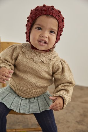 kids Misha & Puff Popcorn Bonnet | Garmentory kids Misha & Puff Popcorn Bonnet | Garmentory