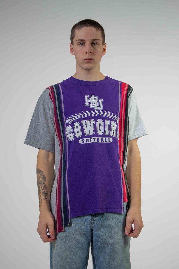 Needles Rebuild 7 Cut S/S College Tee | Garmentory
