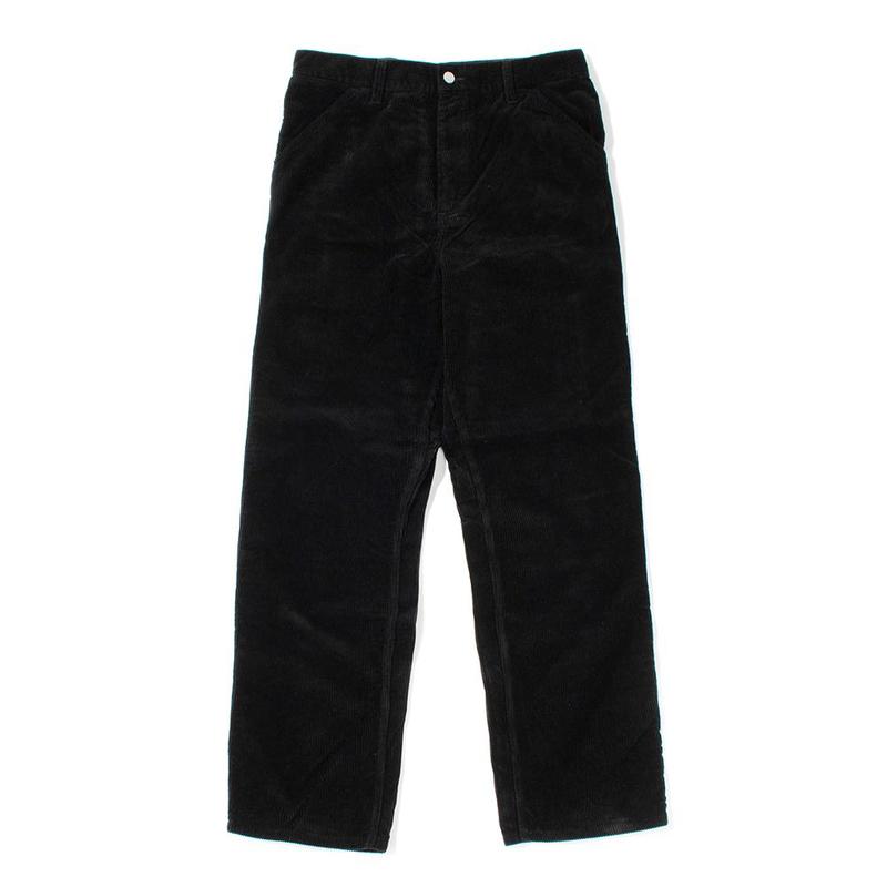Pop Trading Company x Carhartt WIP Single Knee Pant - Black