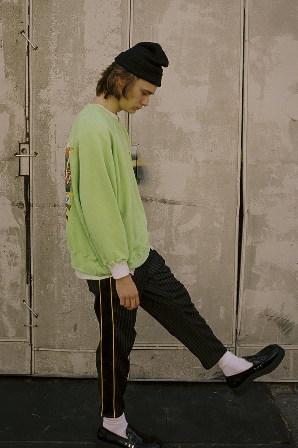 Lost Daze Trip Crew Sweatshirt - Green Lost Daze Trip Crew Sweatshirt - Green