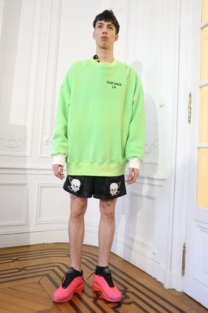 Lost Daze Trip Crew Sweatshirt - Green Lost Daze Trip Crew Sweatshirt - Green
