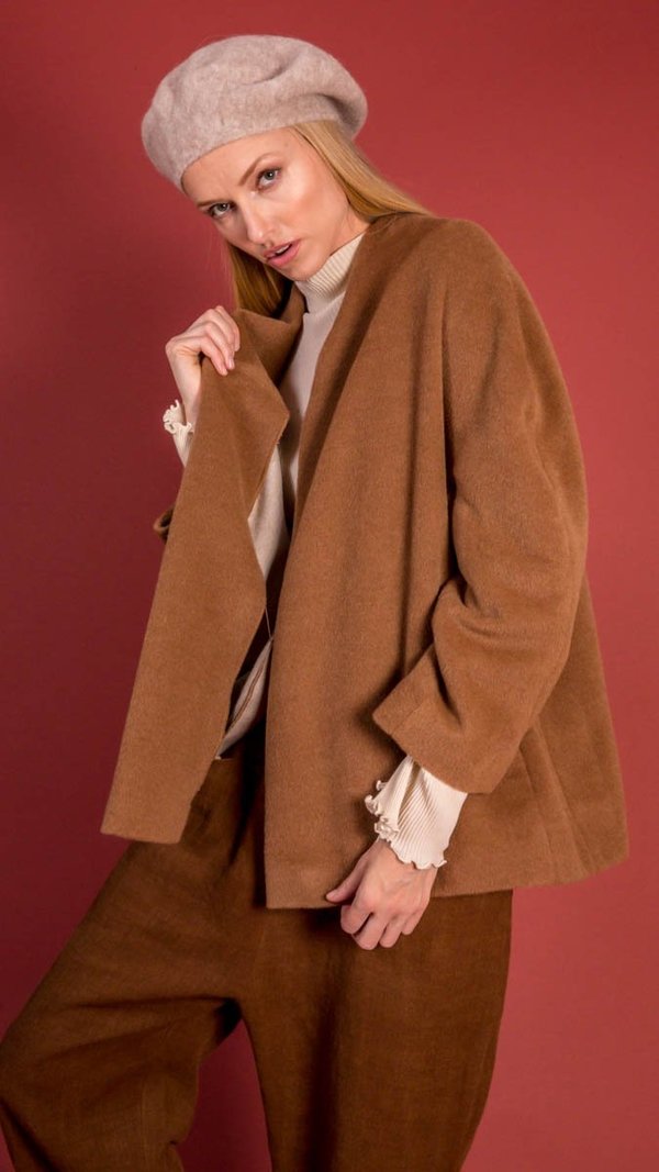 Lauren Manoogian Brushed Arc Cardigan Lauren Manoogian Brushed Arc Cardigan