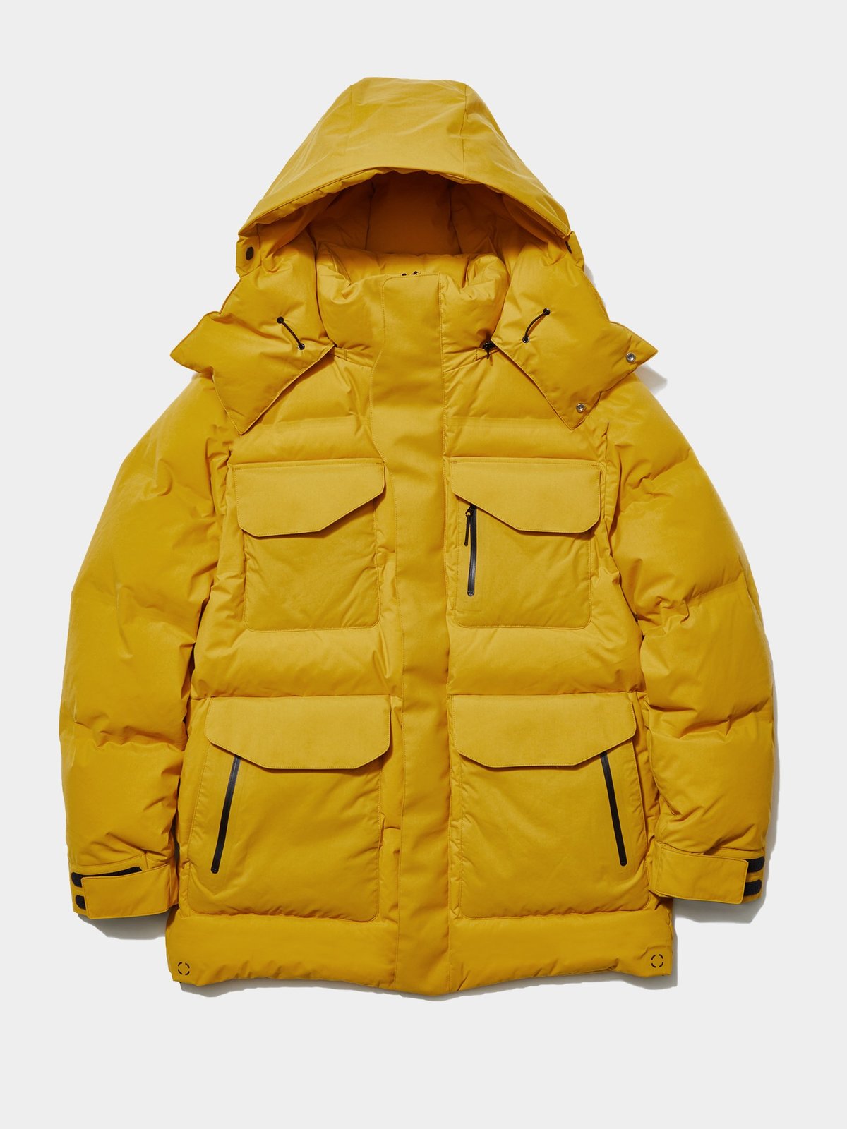Goldwin Gore-Tex Infinium W/S Down Parka - Marron Yellow | Garmentory