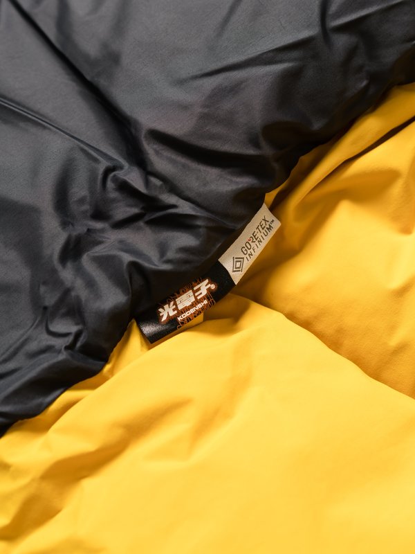 Goldwin Gore-Tex Infinium W/S Down Parka - Marron Yellow | Garmentory